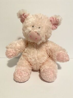 Aurora Pig Plush Pink Farm Animal Stuffed Toy 12” Lovey Piglet